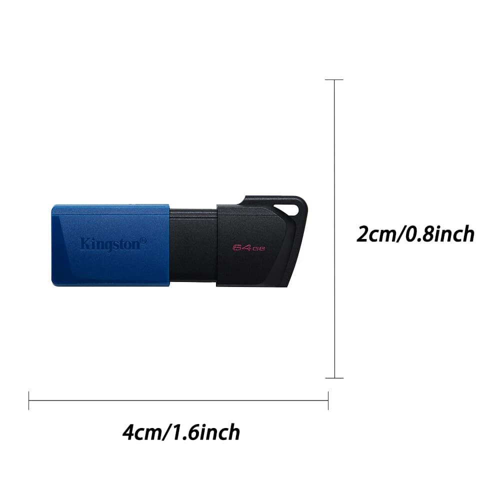 Kingston USB Flash Drive USB 3.2 Gen 1 Pen Drive 64GB 128GB 256GB Flash Disk Mini Key Memory Original Usb Stick3.2 Drives for PC - 6
