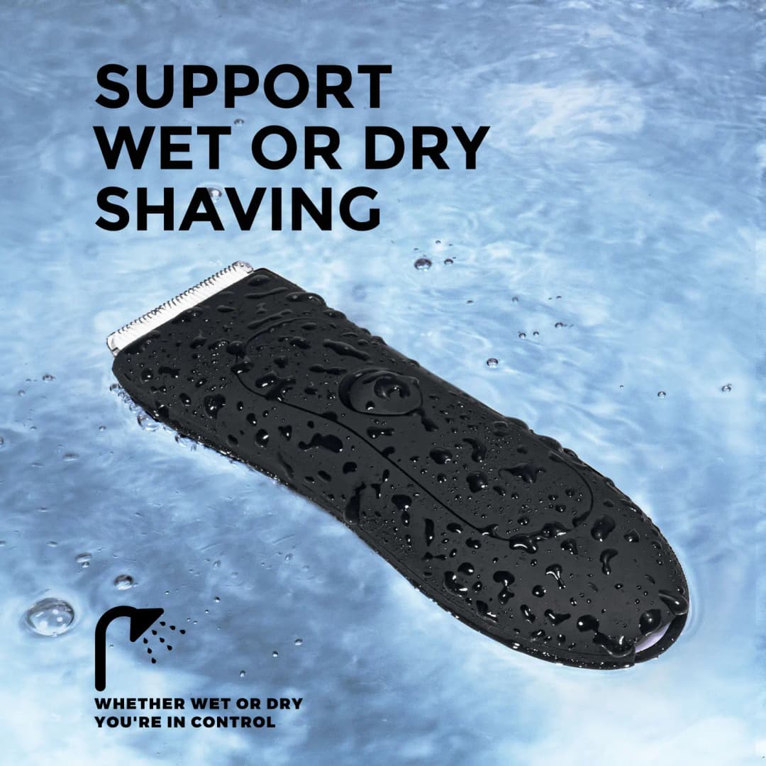 Men's Body Hair Trimmer Electric shaver Ball Groin Clipper Waterproof Body Hair Groomer USB Rechargeable 3 Colors Best Gift - 5