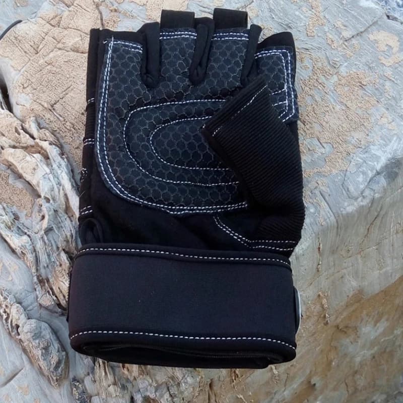 رياضة اللياقة البدنية قفازات التدريب للرجال والنساء ، ورفع الأثقال ، وبناء الجسم ، وممارسة الرياضة ، وركوب الدراجات ، وقفازات تجريب - 5