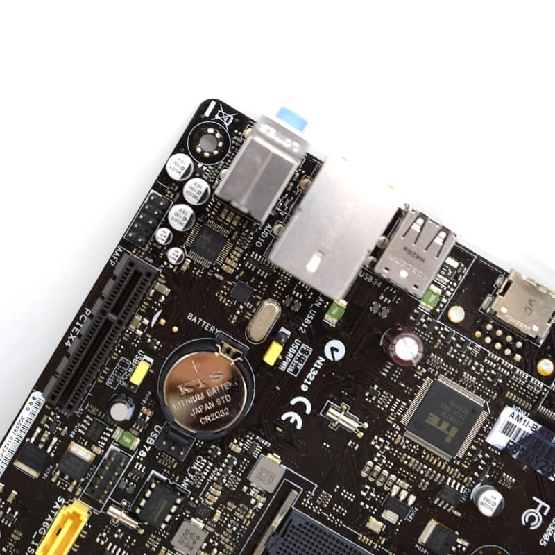 مجموعة لوحة أم ASUS AM1I-B/K30BD DP Mini ITX مع بطاقة معالج، ذاكرة DDR3، شريحة AMD A320، PCI-E 3.0، SATA2، USB2.0، مقاس 17*17 سم، للمكتب - 3