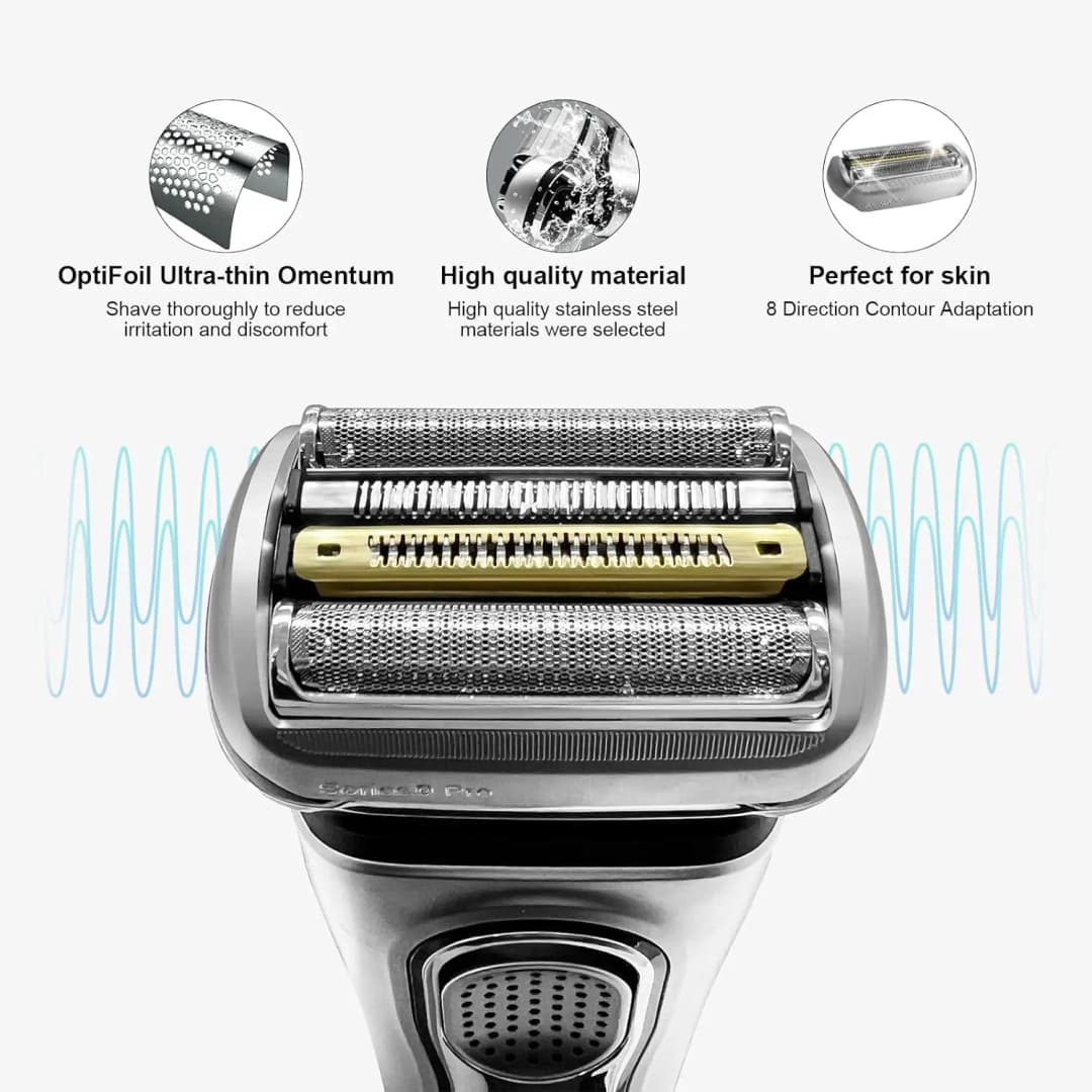 New 94M Series 9 Replacement Head Compatible with Braun Series 9 Pro 9290cc 9291cc 9370cc 9376cc 9293s 9260s Electric Shaver - 3