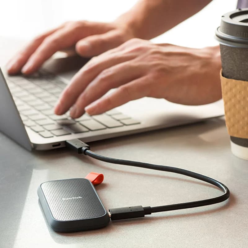 SanDisk Portable SSD USB 3.2 External HD 480GB 500GB 1TB 2TB 4TB HDD Hard Drive SSD Solid State 3.1 USB Flash Disk E30 E61 E81 - 5