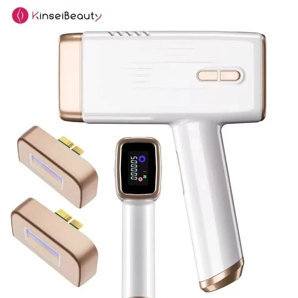 دروبشيبينغ جهاز إزالة الشعر بالليزر IPL للاستخدام المنزلي، علاج حب الشباب وتجديد البشرة