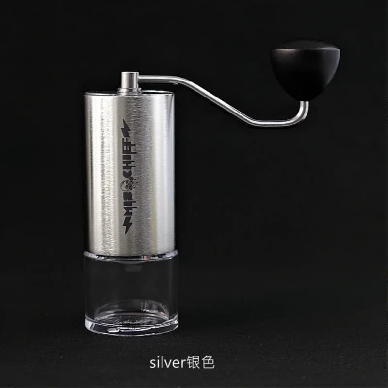MisChief M40 Manual Coffee Grinder | High-Nitrogen Steel Burrs • 0.6kg • Precision Hand Grinder - 3