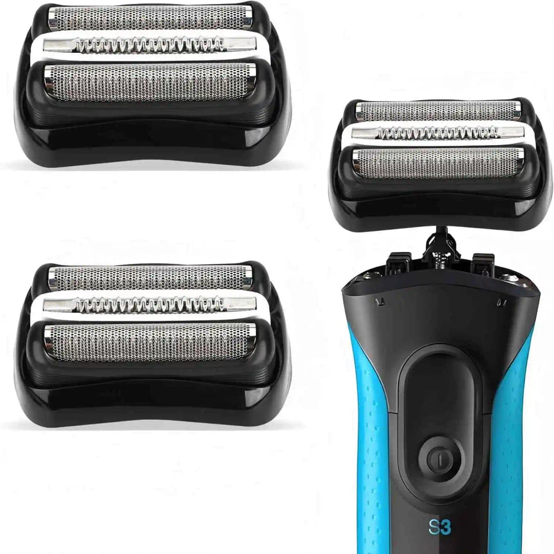 New 32B Replacement Head Compatible with Braun Series 3 3000s 3010s 3020s 3030s 300s 301s 310s 320s 330s Electric Shaver
