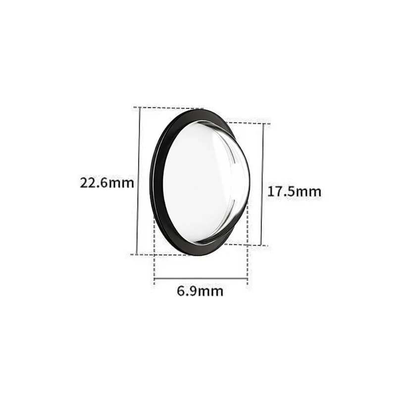Universal Car Camera Lens Protector 2PCS Rear View Backup Camera Cover 360° Camera Protection Anti Scratch Waterproof - 2