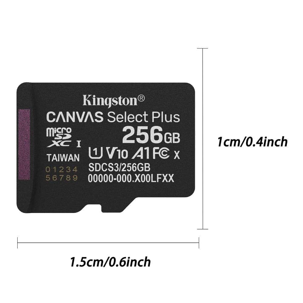 Original Kingston Micro SD Card 128Gb 256Gb 512Gb MicroSD Card 64G 1T U3 V30 A2 Adapter Max 150Mb Flash TF Card UAV Camera Phone - 6