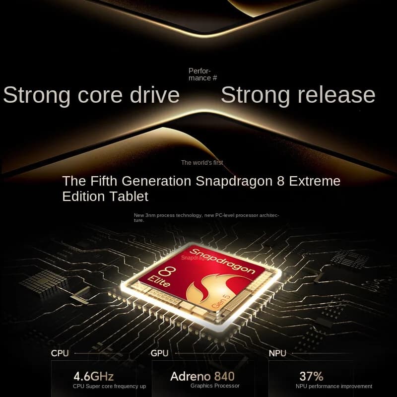 Honor MagicPad 3 Pro واي فاي بشاشة LCD مقاس 13.3 بوصة، معدل تحديث 144 هرتز، معالج Snapdragon 8 Elite Gen 5، بطارية سعة 12450 مللي أمبير، نظام MagicOS 10.0 - 6