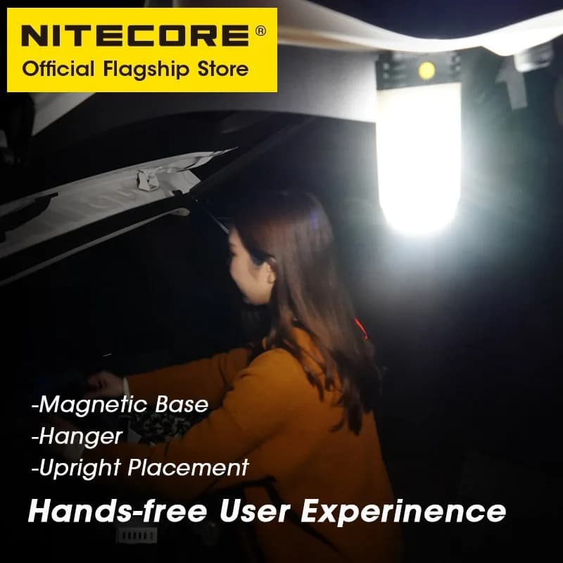 NITECORE LR60 Camping Light Emergency Power Supply 280 Lumen USB-C Rechargeable Portable LED Lantern Battery Charger For Camping - 3