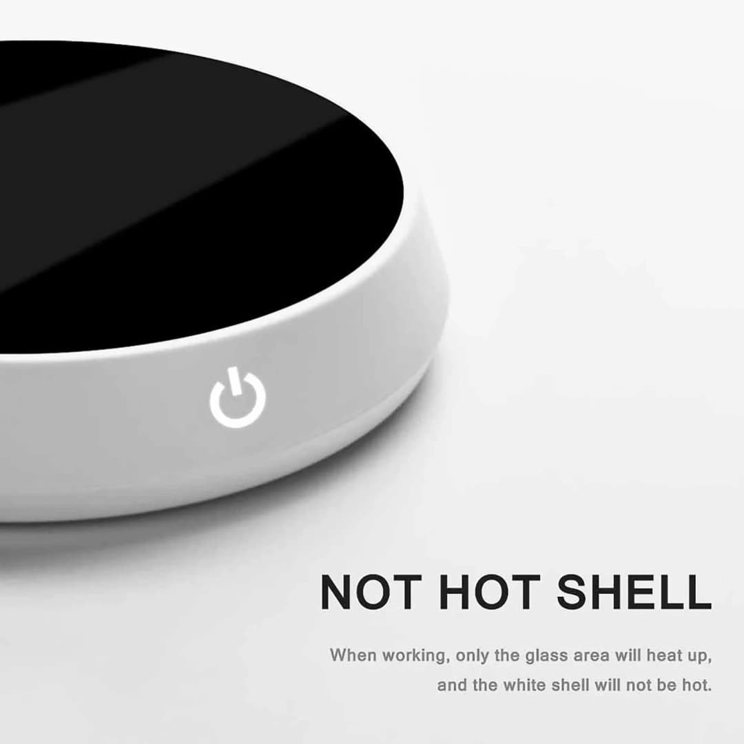 Xiaomi Mug Heater Coffee Mug Cup Warmer Smart Heating Pad Large Heating Plate Warm Mat Constant Temperature Gravity-Induction - 2