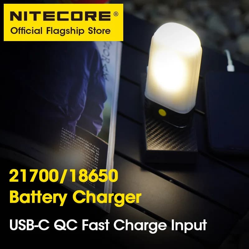 NITECORE LR60 Camping Light Emergency Power Supply 280 Lumen USB-C Rechargeable Portable LED Lantern Battery Charger For Camping - 4