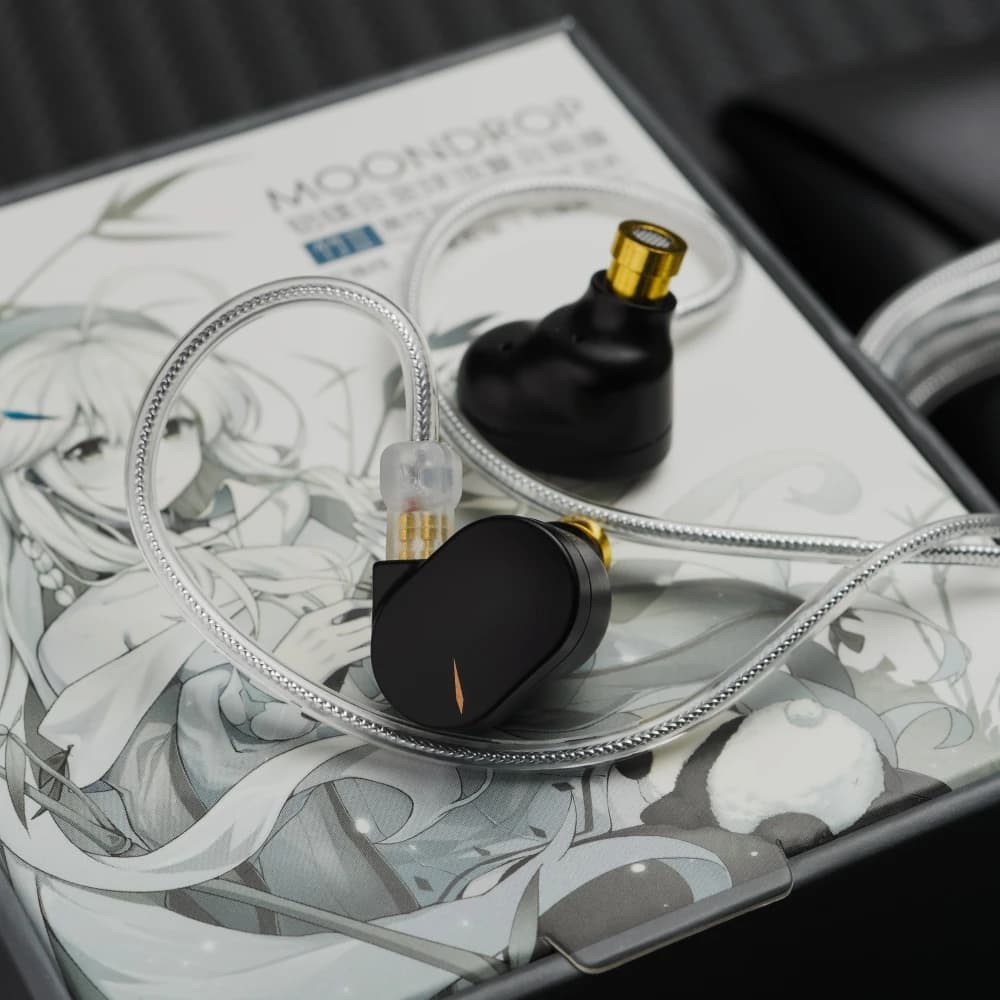 MOONDROP CHU II / CHU 2 Performance Dynamic Driver Earphone IEMs Interchangeable Cable In-Ear Headphone HiFi Music Earbuds - 2