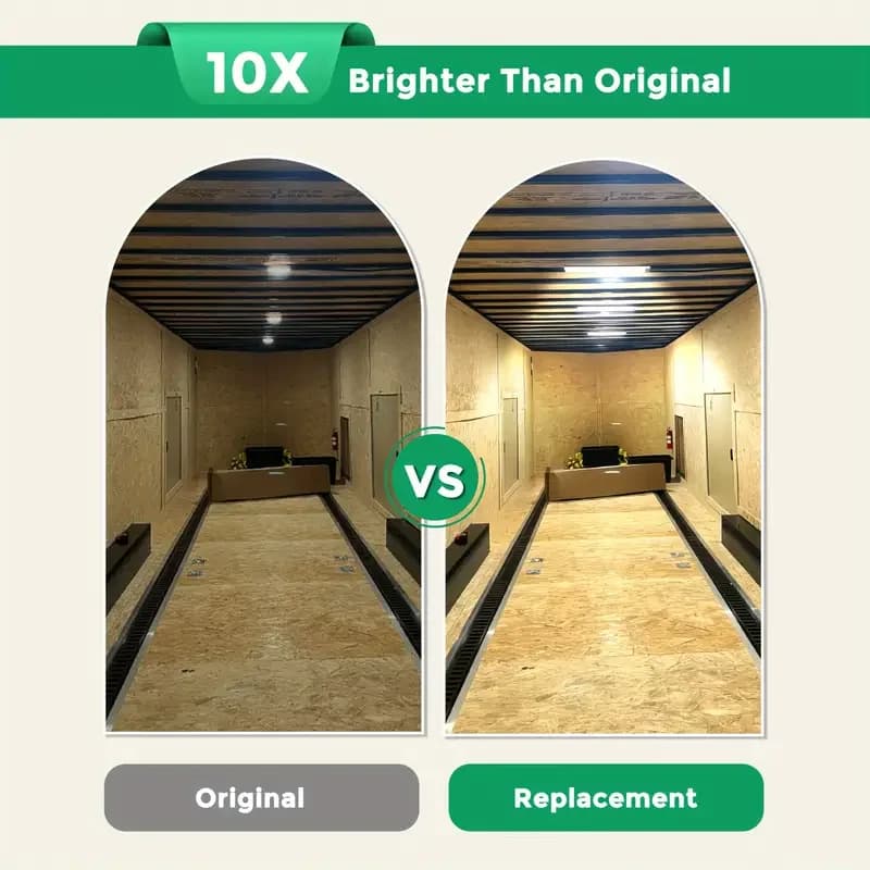 12V-80V LED Interior Light Bar Strips Ultra-Bright 120LEDs Car Reading Lights For Trailers Trucks Boats RVs Durable Work Light - 5
