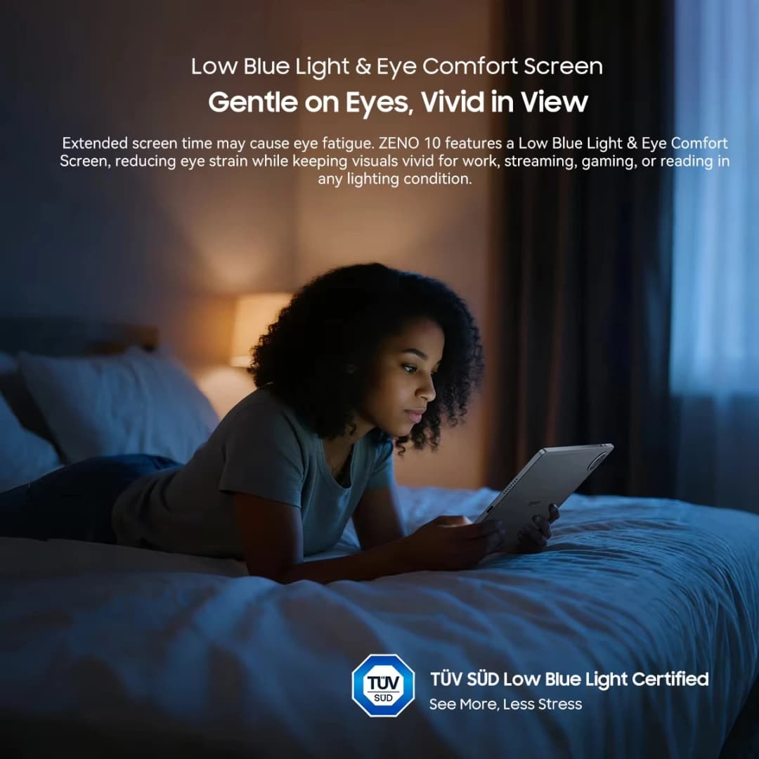 بلاك فيو زينو 10 تابلت 5G 2025، شاشة 11 بوصة FHD، شحن سريع 18 واط، معالج T8200، 8 جيجابايت + 128 جيجابايت، بطارية 8800 مللي أمبير، أندرويد 15 - 2