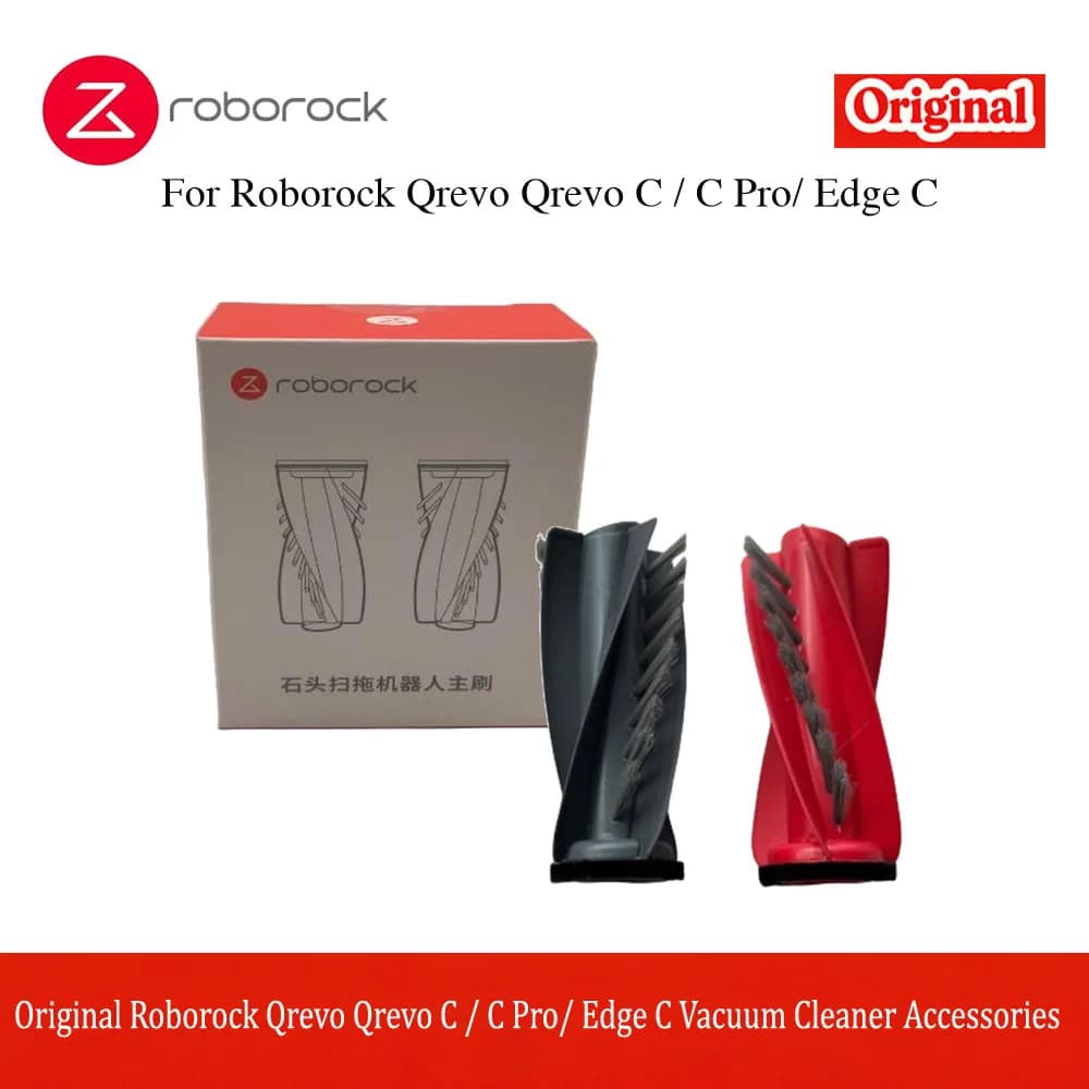 Original Roborock Qrevo C / C Pro/ Edge C Vacuum Cleaner Accessories of Main Brush Side Brush Mop Cloth Filter Dust Bag - 4