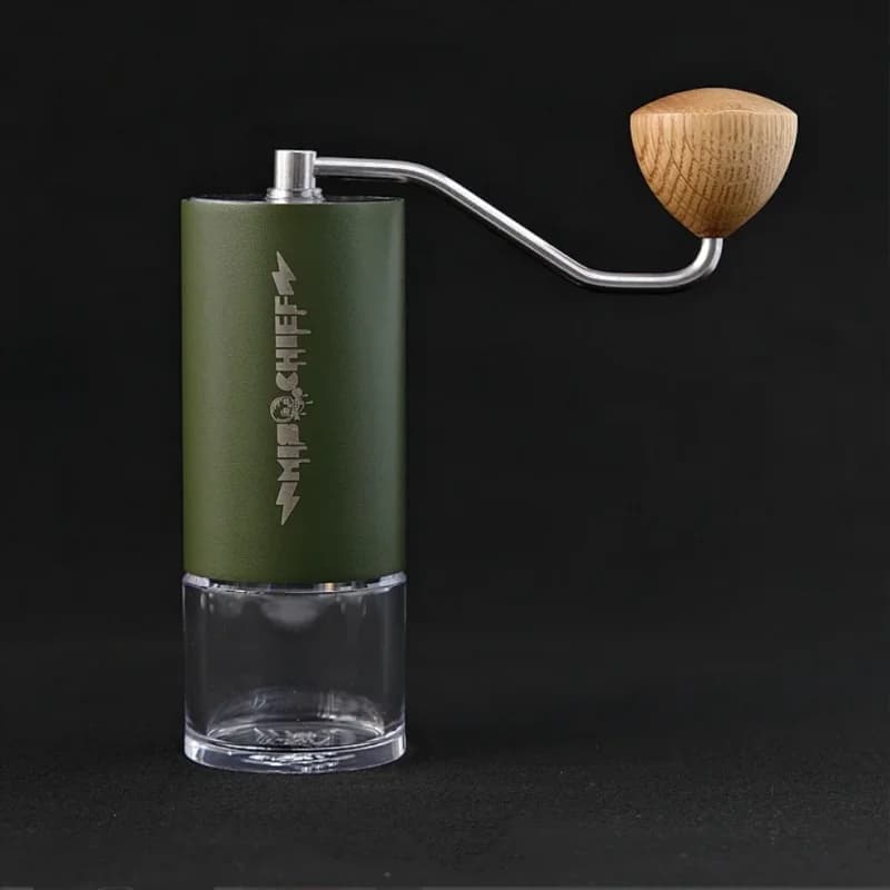 MisChief M40 Manual Coffee Grinder | High-Nitrogen Steel Burrs • 0.6kg • Precision Hand Grinder - 5
