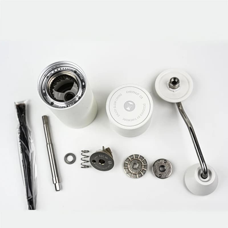 مطحنة قهوة يدوية TIMEMORE Chestnut C3، محمولة، مطحنة إسبريسو يدوية، شفرة S2C داخلية مع محمل مزدوج - 2