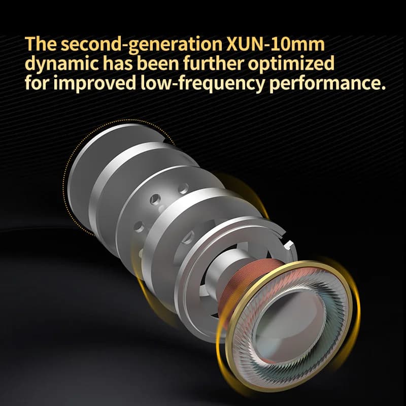 KZ Krila In Ear HiFi Earphone 1DD+1BA High-end Tunable balanced armature Earphones Monitor Headphone Cancelling Earbuds - 5
