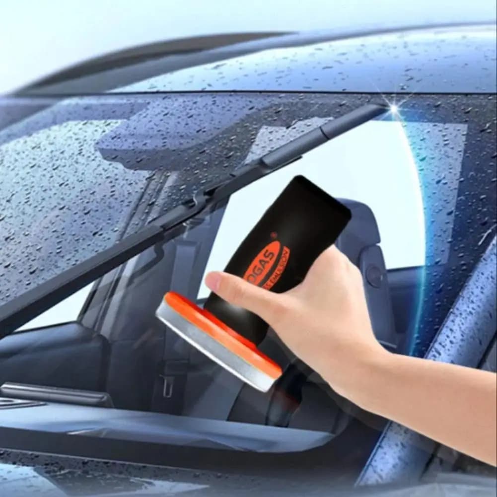 مزيل طبقة زيتية يدوي منظف زجاج السيارة الأمامي/الجانبي/الخلفي مرآة الرؤية الخلفية تنظيف زجاج السيارة - 6