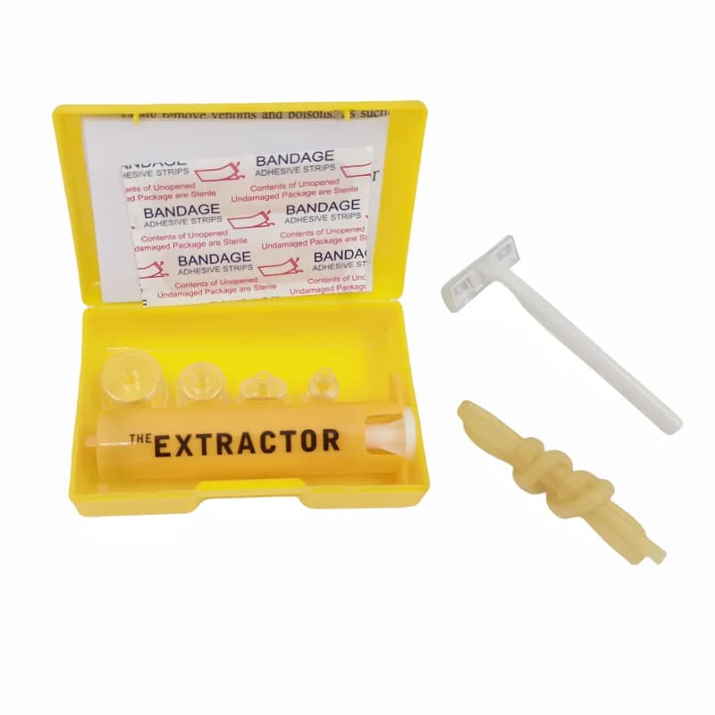 Venom Extractor Snake Insect Bite First Aid Kit Outdoor Emergency Survival Rescue Wild Venomous Bee Bite Vacuum Detox Pump - 4