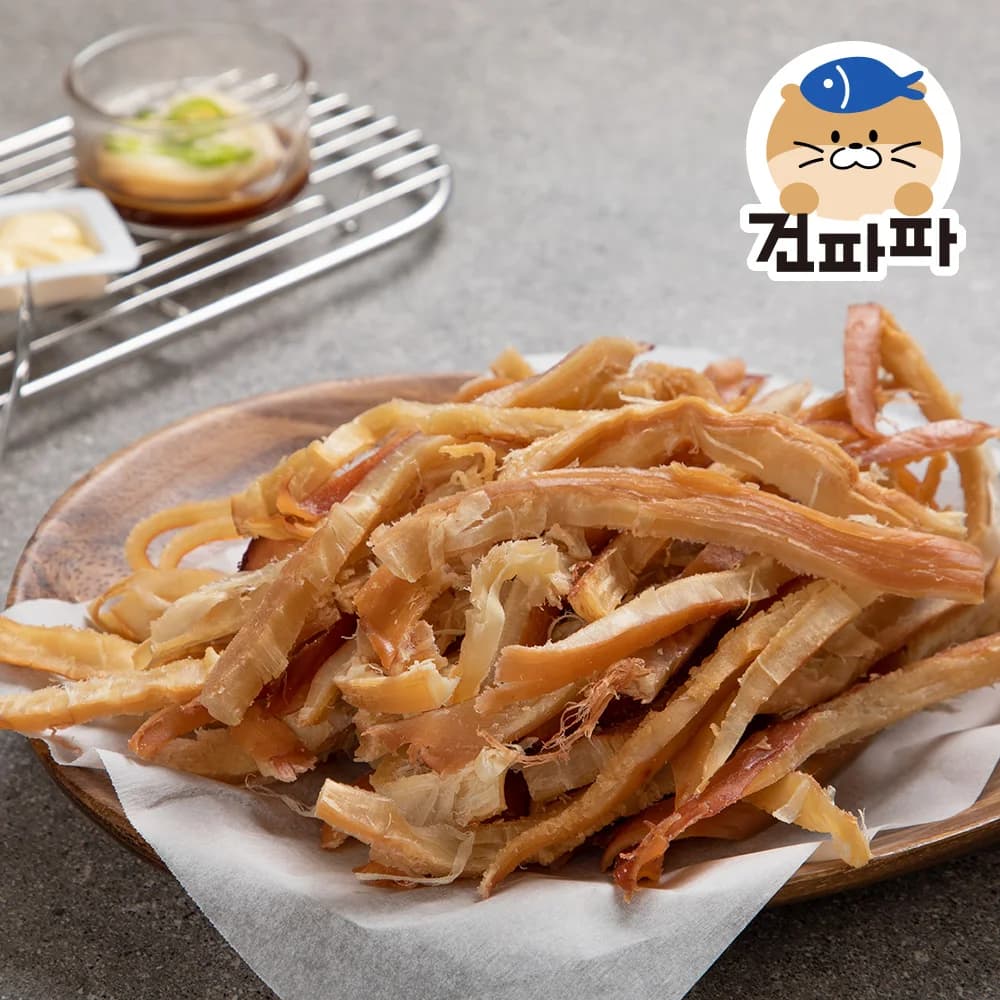 Delicious Dried Seafood Snacks, Jujube Pastry, Squid, Butter Squid 100G+100G - 3