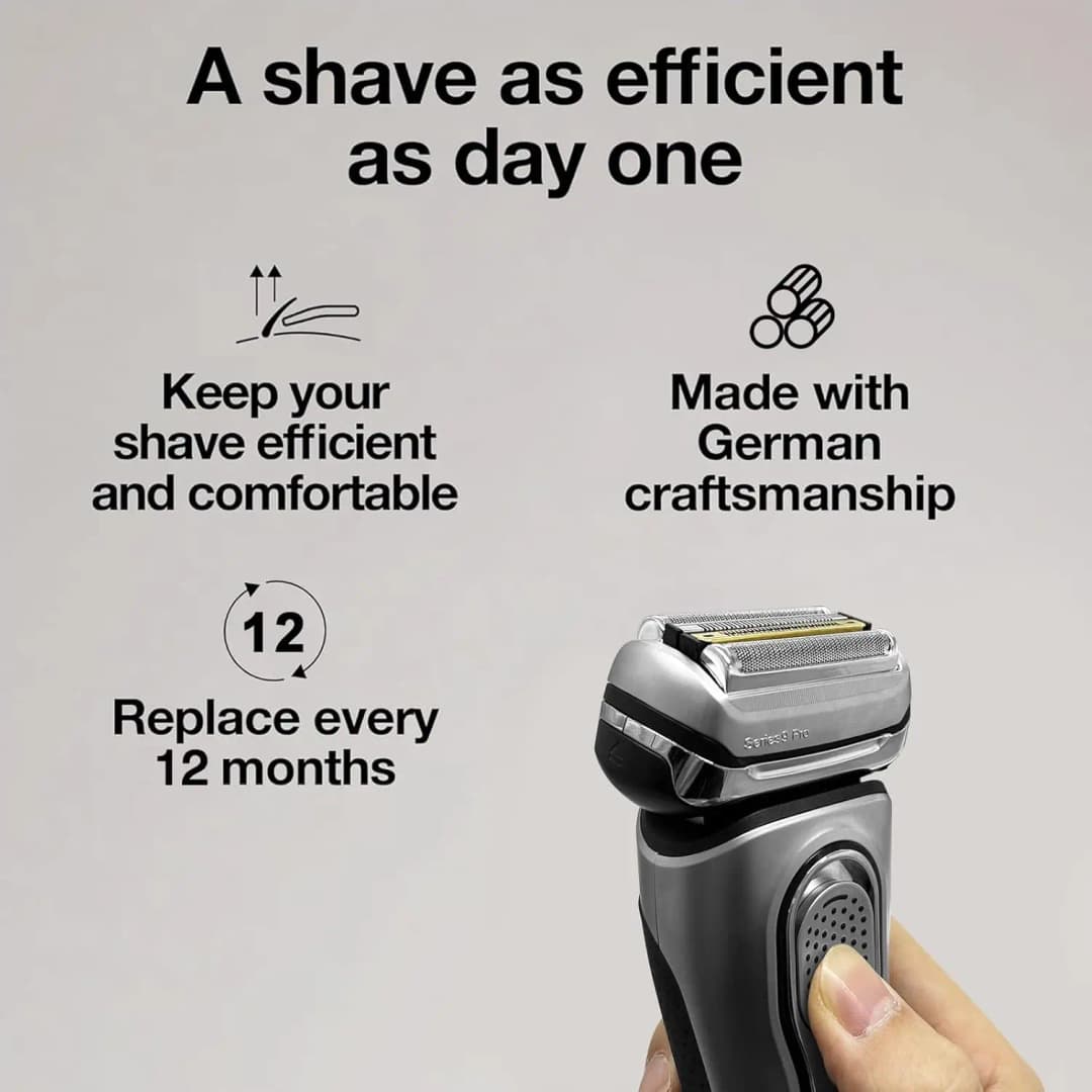 New 94M Series 9 Replacement Head Compatible with Braun Series 9 Pro 9290cc 9291cc 9370cc 9376cc 9293s 9260s Electric Shaver - 5