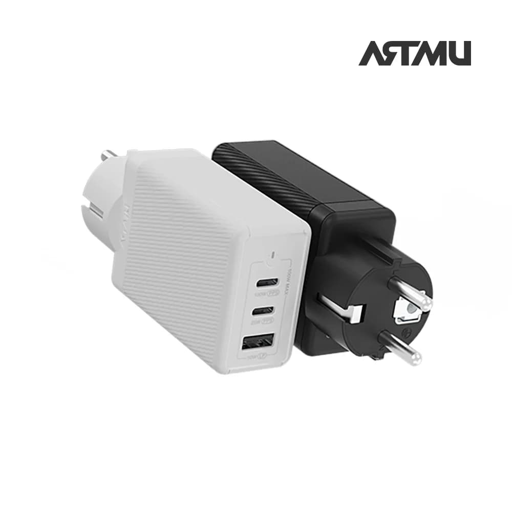 شاحن فائق السرعة متعدد الأرضيات ARTMU USB PD 100W PPS GaN GS610