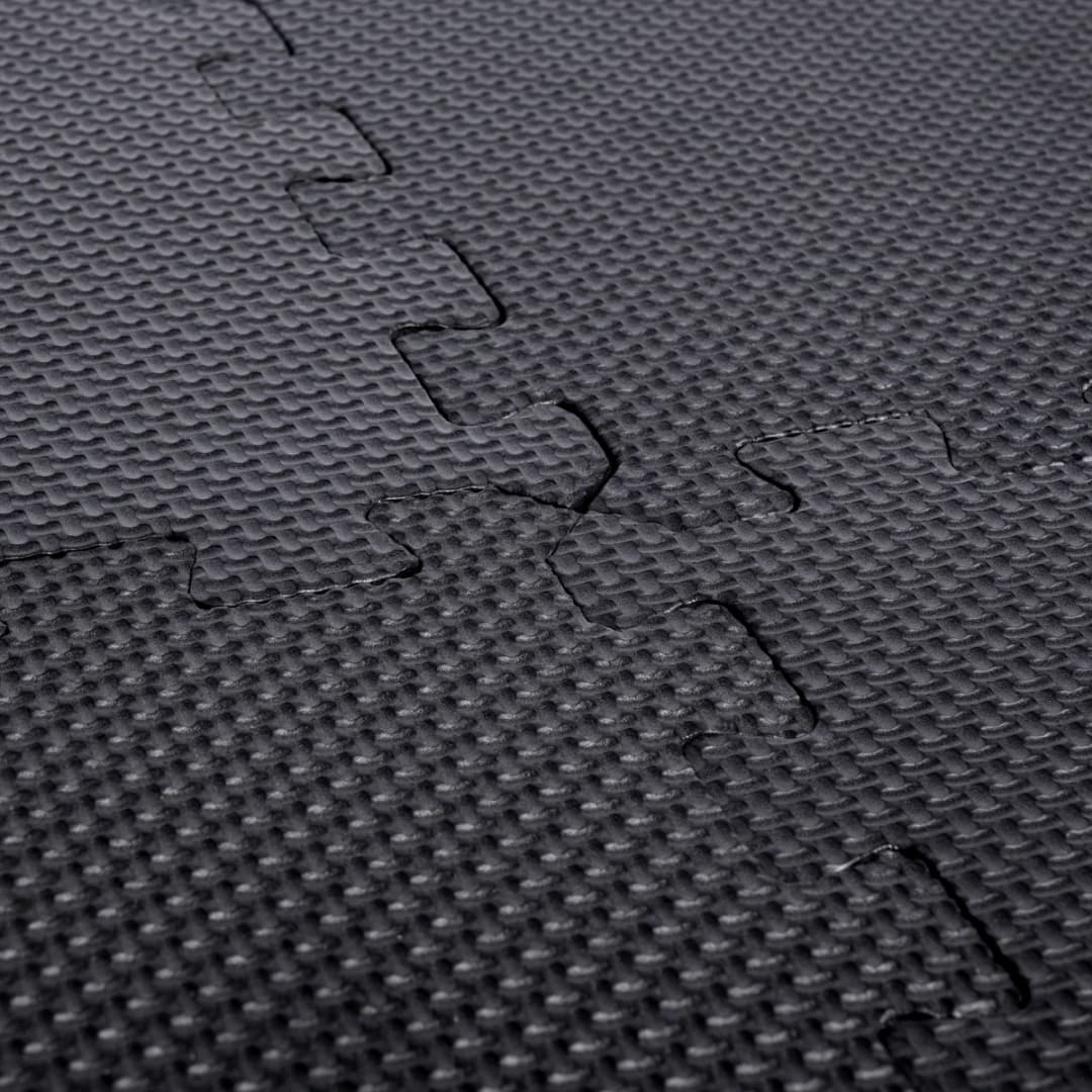 T-lovendo floor gym mat, tatami, for home exercise, sports machines, set of 18 protection pieces, for removable pools, eva rubber puzzle, weights, gym, protective mat, rubber - 5