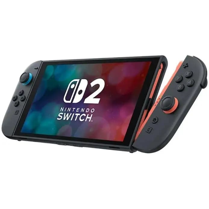 Nintendo Switch 2 Console with Mario Kart World EU - 256GB, 4K support, Joy-Con 2 controllers, HDR, and 120 fps gaming experience, perfect for Nintendo Switch games and accessories. - 2