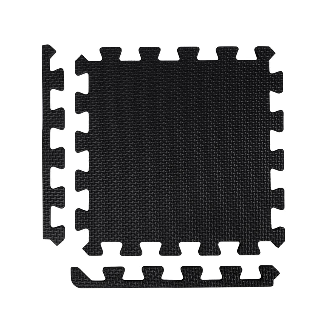 T-lovendo floor gym mat, tatami, for home exercise, sports machines, set of 18 protection pieces, for removable pools, eva rubber puzzle, weights, gym, protective mat, rubber - 6