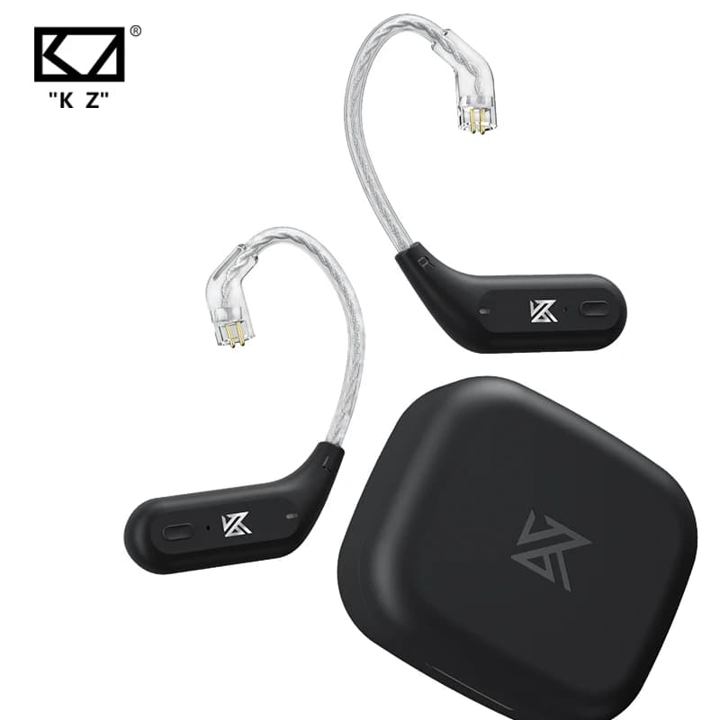 KZ AZ09  Bluetooth 5.2 HD Bluetooth Module Wireless Upgrade Cable HIFI Wireless Ear Hook Connector With Charging Case S2 Z1 S1 - 5