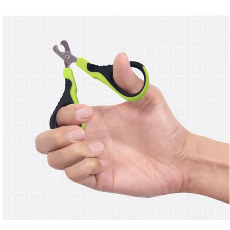 مقص أظافر للهامستر والحيوانات الصغيرة، مقص احترافي، للقطط والأرانب والخنازير الغينية والطيور - 5