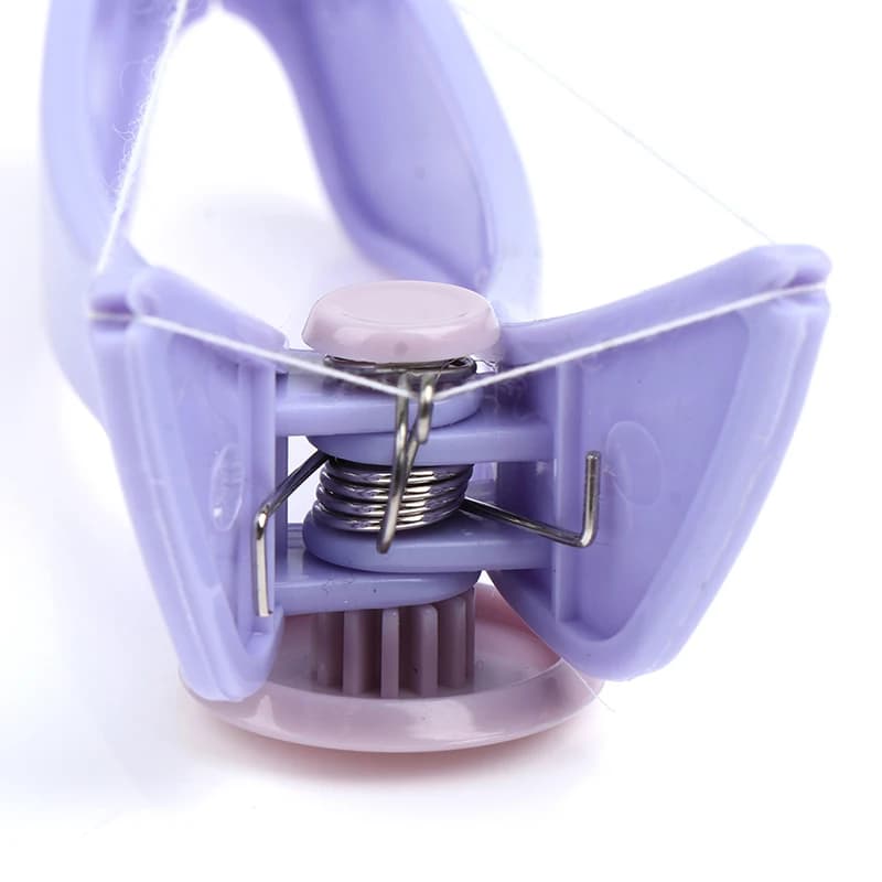 Women Hair Removal Epilator Mini Facial Hair Remover Spring Threading Face Defeatherer for Cheeks Eyebrow DIY Makeup Beauty Tool - 3