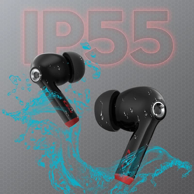 سماعات أذن إديفاير GM3 TWS بلوتوث للألعاب لاسلكية بلوتوث 5.0 مع 60ms تأخير منخفض IP55 مقاومة للماء باس عميق - 5