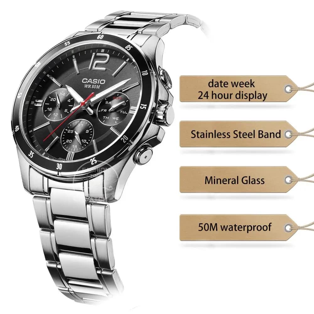 Casio watch wrist watch men top brand luxury set quartz watche 50m Waterproof men watch Sport military Watch relogio masculino - 2