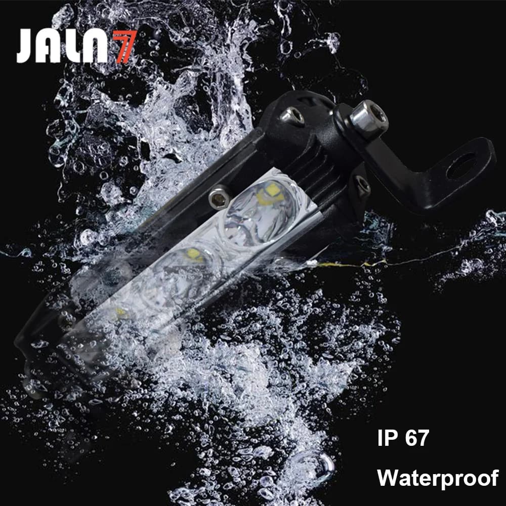 4'' MOTO car 15W LED Light Bar Single Row Work Spotlights Mini Led Lamp Bike Light 4X4 Offroad 12V 24V - 6