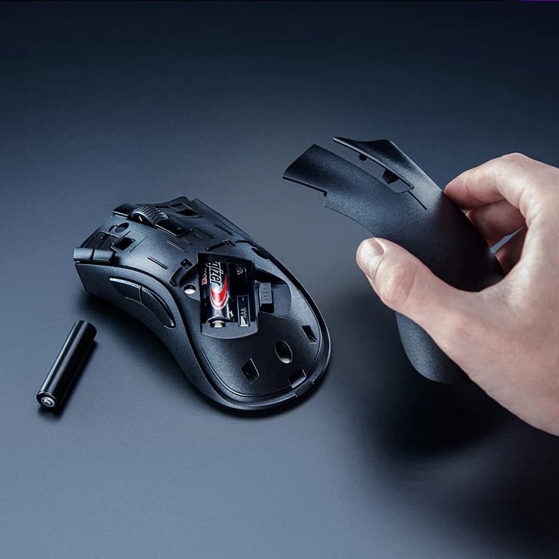 Razer DeathAdder V2 X Hyperspeed Design Wireless Mouse 7 Programmable Buttons 2 Mechanical Switches  5G 14K DPI Optical Sensor - 5
