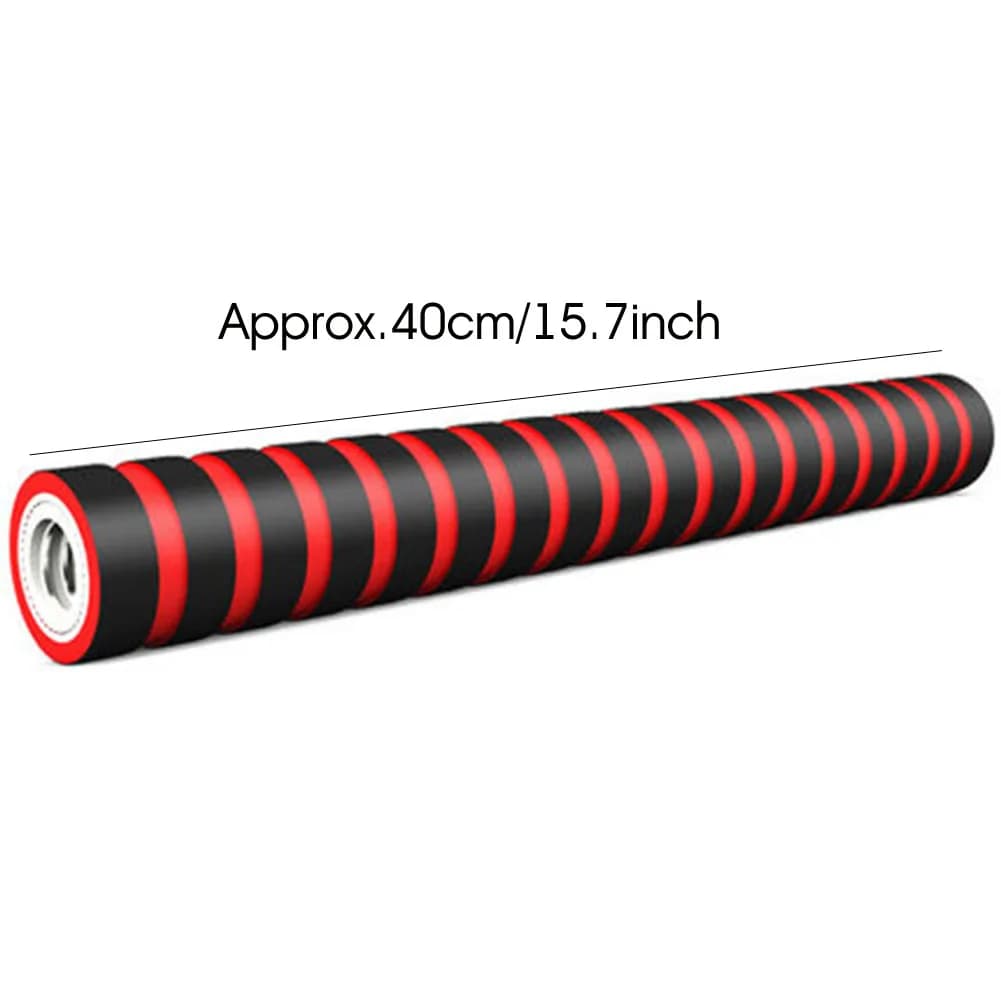 قضيب ربط دمبل 40 سم مع موصل حديد متغير ورغوة مبطنة، معدات تدريب لصالة الألعاب الرياضية - 5