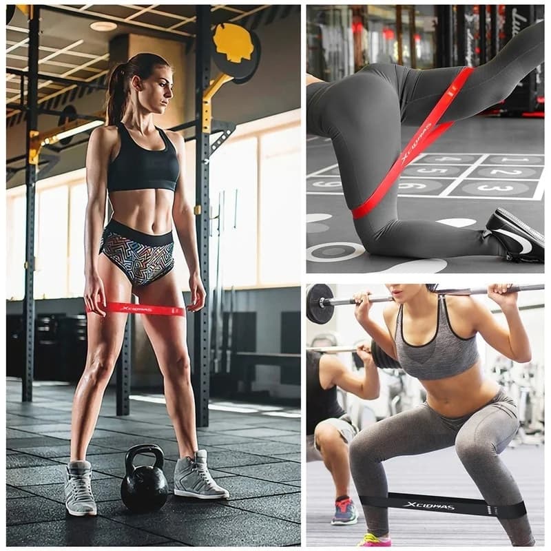 4 /5 مستويات اليوغا المقاومة الأربطة المطاطية كروسفيت ممارسة شريط مطاطي للنساء الرجال قوة التدريب اللياقة البدنية اللثة بيلاتيس الرياضة - 6