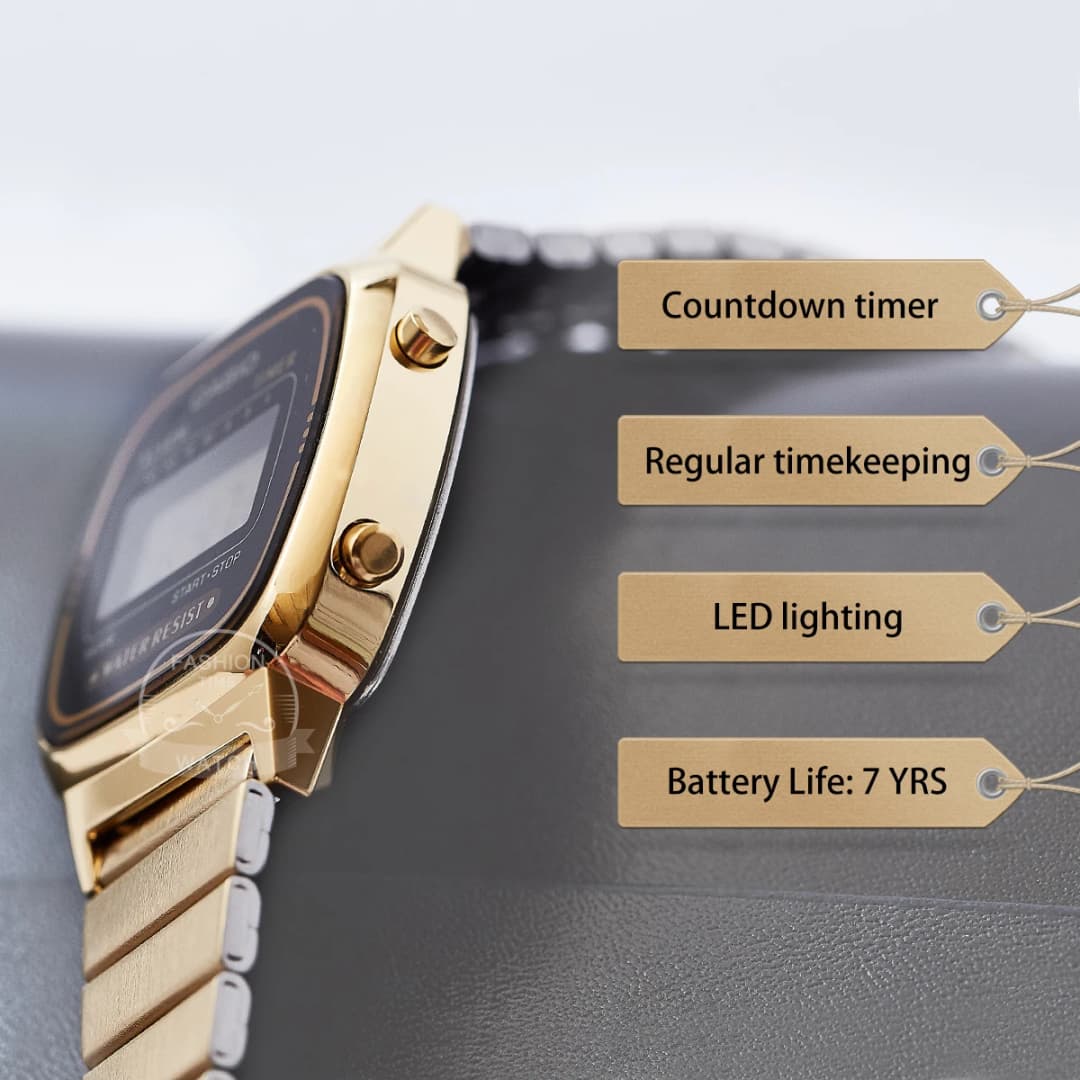 Casio watch gold women watches set brand luxury Waterproof Quartz watch women digital Sport ladies watch relogio feminino 68 - 3