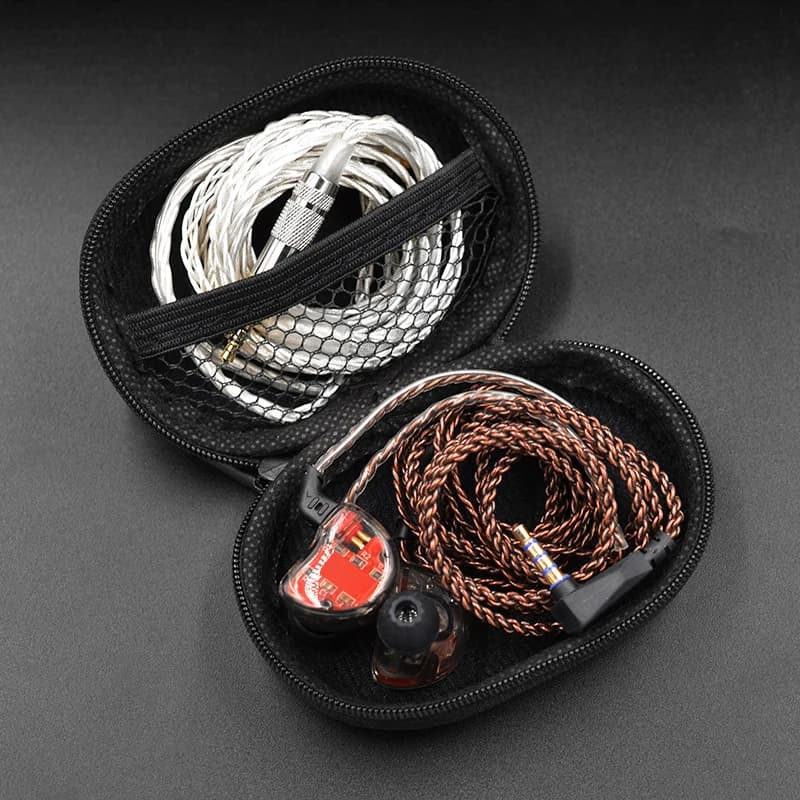 New KZ KZ Earphone Accessories Earphone Hard Case Bag Portable Storage Case Bag Box Earphone Accessories - 6