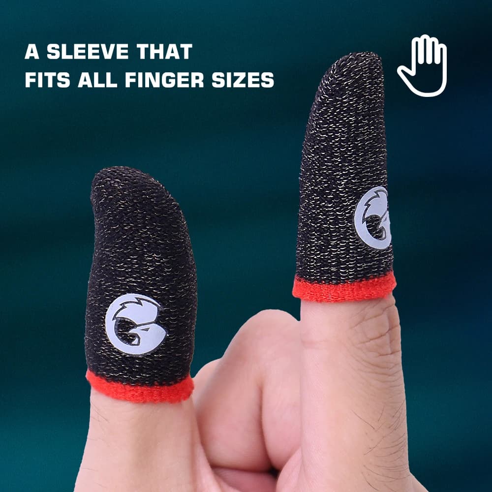 GameSir Talons Fingertips for Game PUBG Call of Duty Mobile Legends 1 Pair of Professional Gaming Thumbs Sleeve - 6