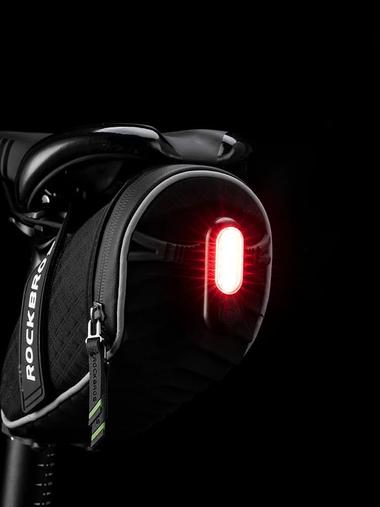 ضوء خلفي للدراجة من ROCKBROS، 250 مللي أمبير، قابل لإعادة الشحن عبر USB، إضاءة دراجات فائقة الخفة، مقاوم للمطر، 5 أوضاع إضاءة، إكسسوارات دراجات - 3