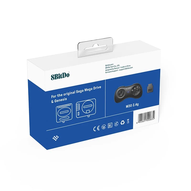 8BitDo M30 2.4G Wireless Gamepad for the Original Sega Genesis and Sega Mega Drive - Sega Genesis - 6