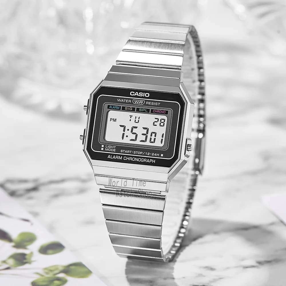 Casio watch for men set brand luxury LED digital 30m Waterproof Quartz military Wrist Watch relogio masculino A700W-1A - 2