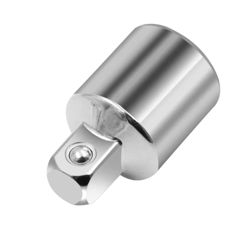 محول رأس كم محول مقبس مفتاح ربط بمفصلة 1/2 بوصة إلى 3/8 بوصة إلى 1/4 بوصة من الفولاذ المقاوم للصدأ - 5