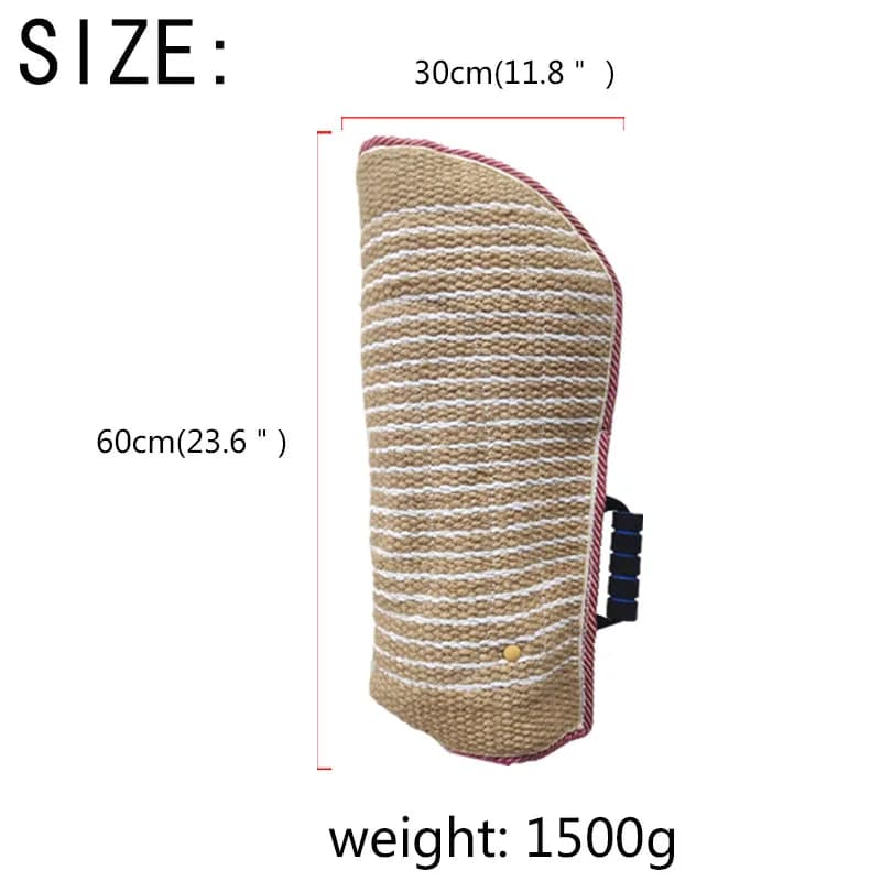 Jute Thickened Dog Bite Sleeves,Bite Stick,Guard Dog，Police Dog Training Supplies Pet Products German Shepherd Belgian Malinois - 2