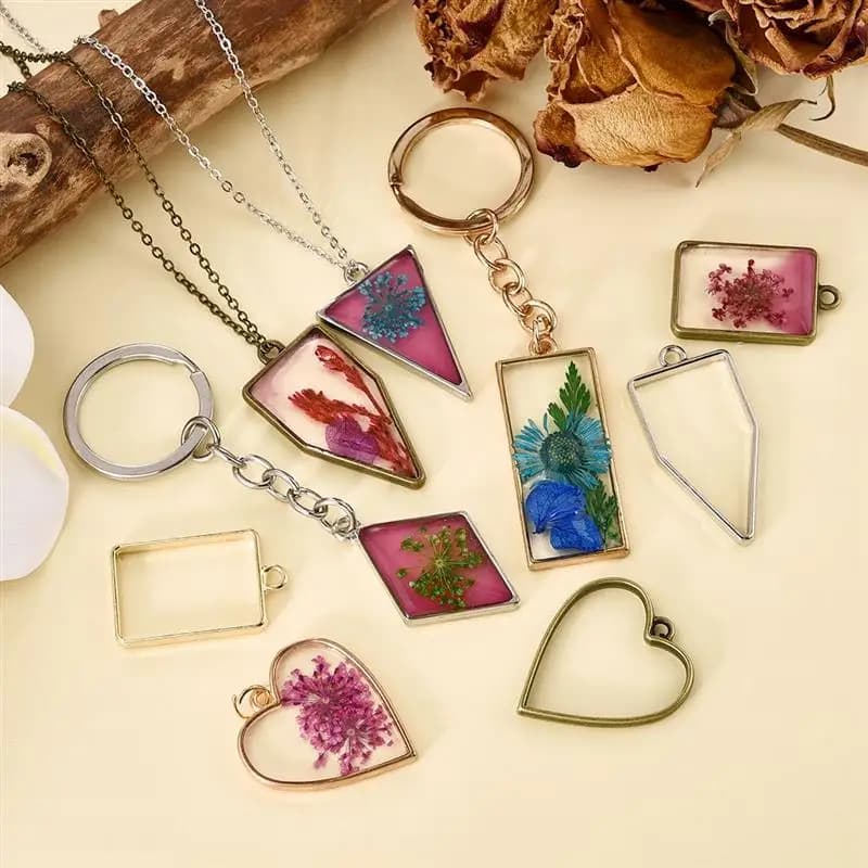 غراء إيبوكسي كريستالي شفاف، غراء UV لصنع المجوهرات اليدوية، أدوات صنع المجوهرات مع علاج بالأشعة فوق البنفسجية - 6