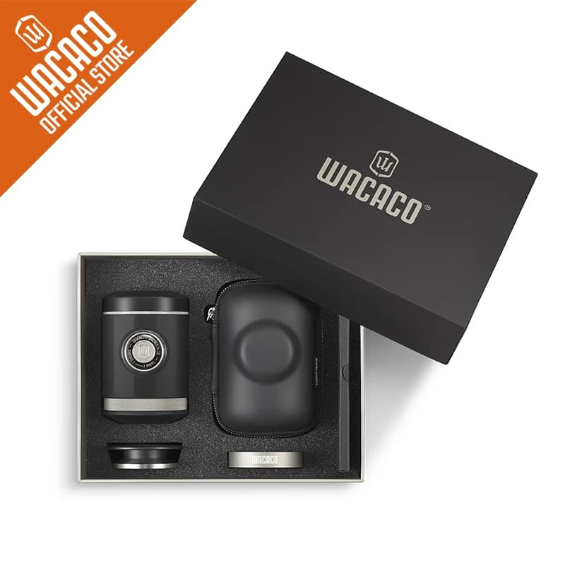 WACACO Picopresso Portable Espresso Maker, Specialty Coffee Machine, 18 Bar Pressure Travel Coffee,  Gift, New Year - 3