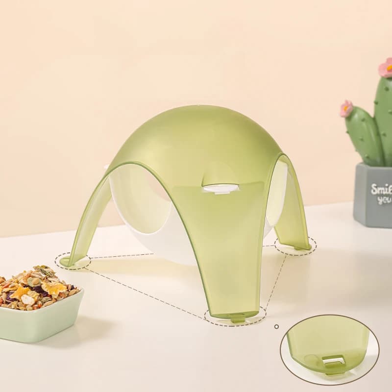 كبسولة مسافة الهامستر عش للراحة والنوم بيت لعب ألعاب رياضية للحيوانات الصغيرة الدب الذهبي القنفذ الفأر - 3